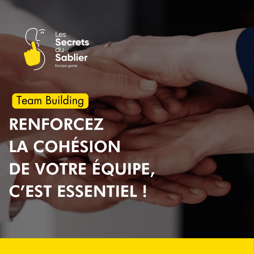 Renforcez la cohésion d'équipe avec Les Secrets du Sablier grâce à des activités de team building immersives.