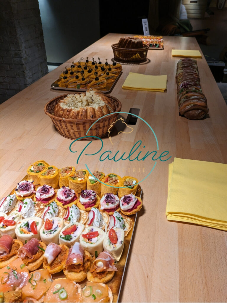 Cocktail dinatoire : Pâtisserie Pauline