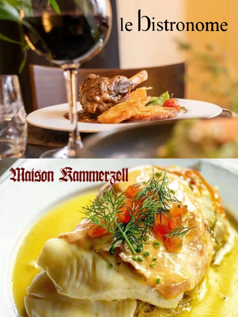 Sur mesure 8 Repas Bistronome ou Maison Kammerzell
