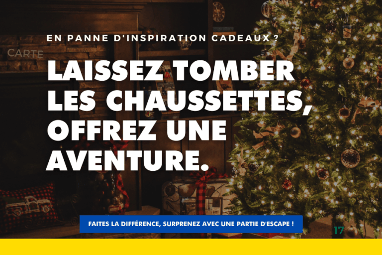 bon cadeau escape game Strasbourg – idée cadeau Noël Les Secrets du Sablier