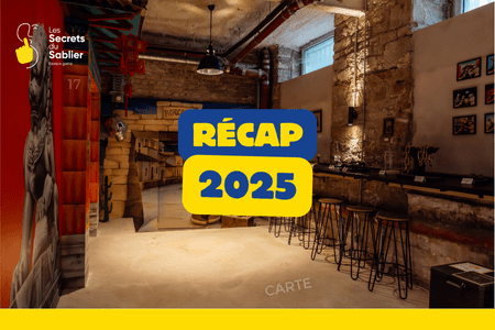 Récap 2025 des Secrets du Sablier – retour sur une année riche en jeux et événements