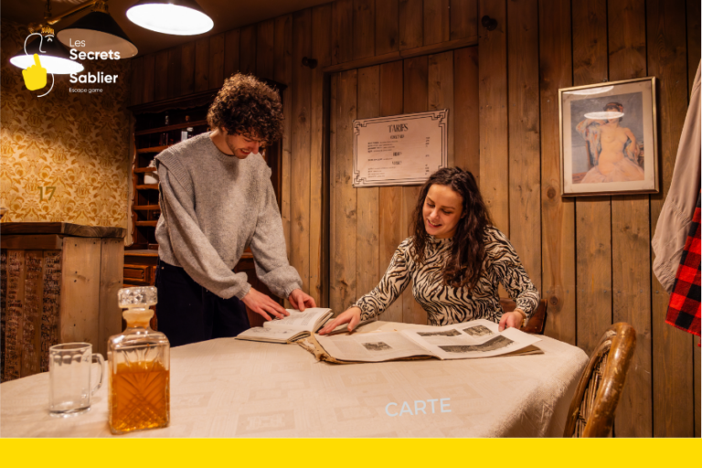 escape game à deux joueurs à Strasbourg dans une salle immersive chez Les Secrets du Sablier.