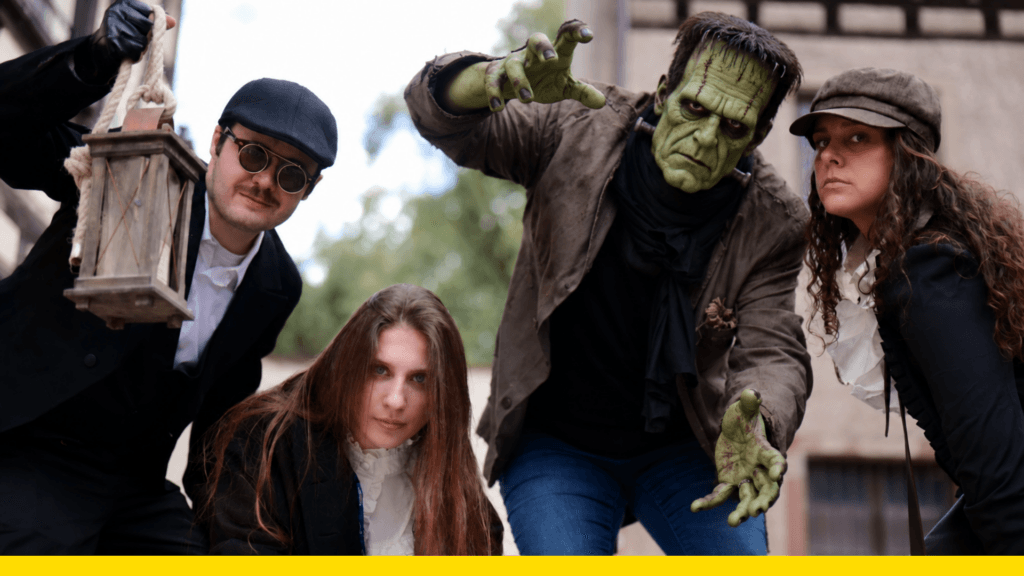 Frankenstein : l’Éveil de la créature, événement Halloween et jeu d’aventure en extérieur dans la Petite France à Strasbourg.